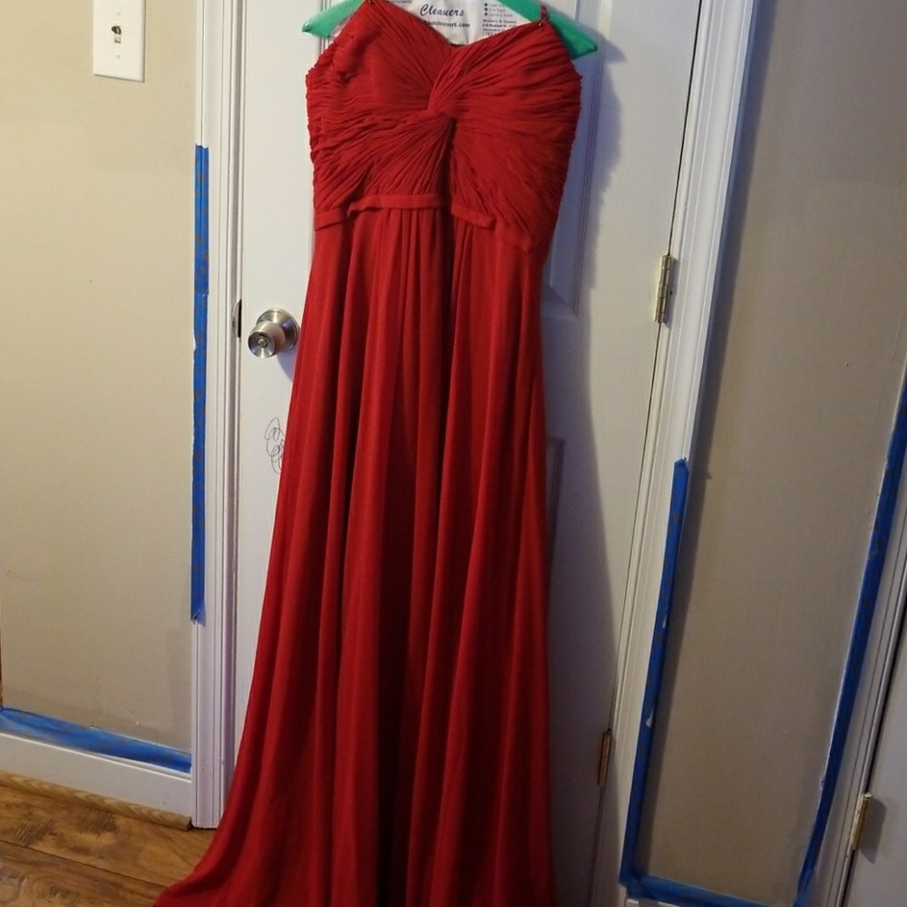 Red dress